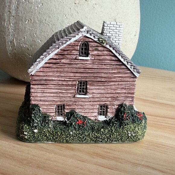 Set Of 3 American Dream Homes 1987 Posible Dreams LLC Miniature Houses - Picture 8 of 14